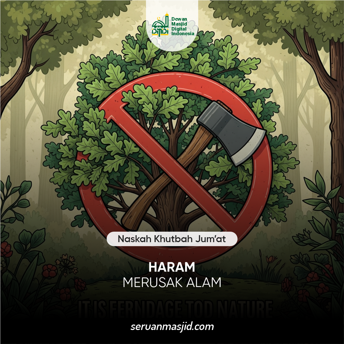 HARAM MERUSAK ALAM